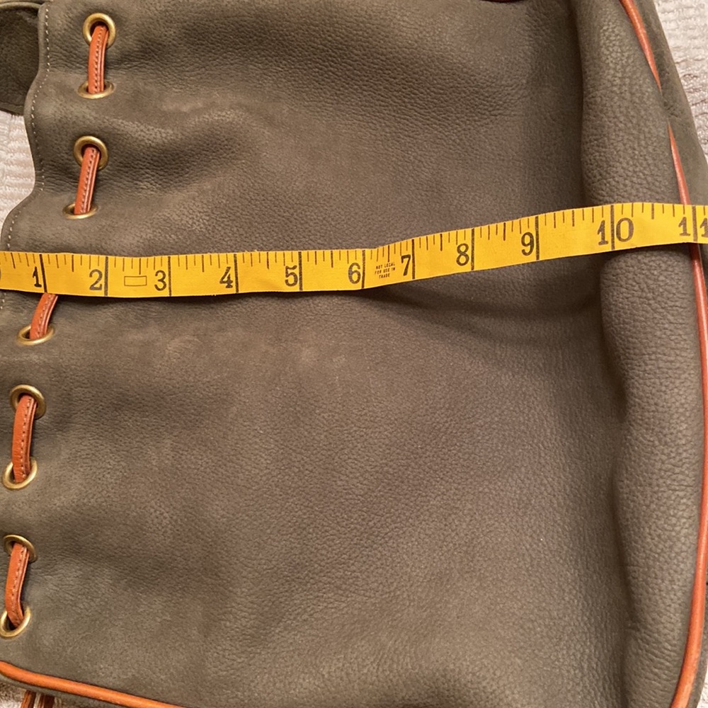 GHURKA Vintage Suede Shoulder Bag - Picture 9 of 10